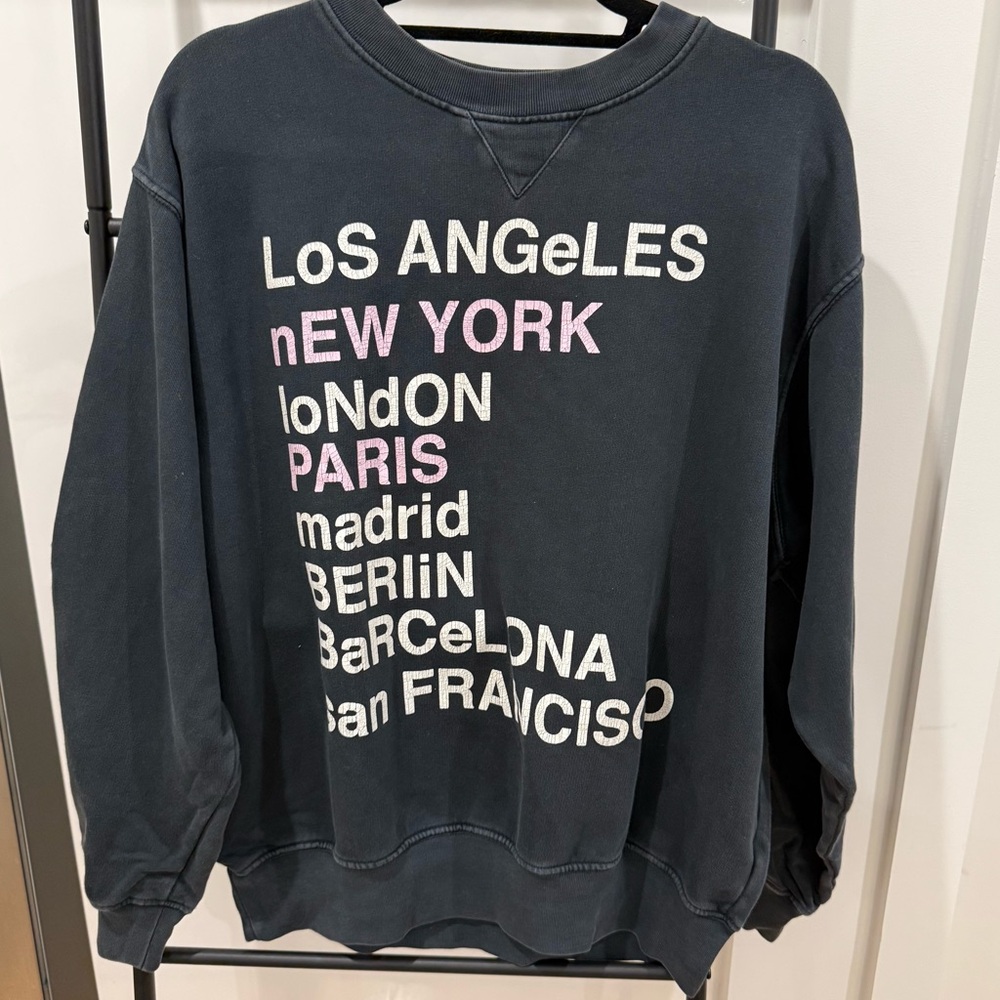 Anine Bing City Love Sweatshirt - Picture 3 of 5